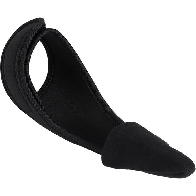Zwarte Comfortabele Enkele Wijsvinger Beschermer Unisex Elastische Band Handschoen Voor Vissen Buiten black