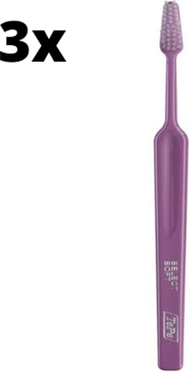 3x TePe Select Soft Tandenborstel