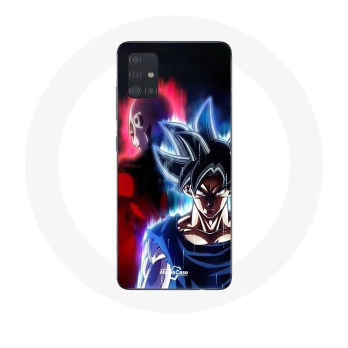 Coque pour Samsung Galaxy A71 Anime Dragon Ball Goku et Jiren