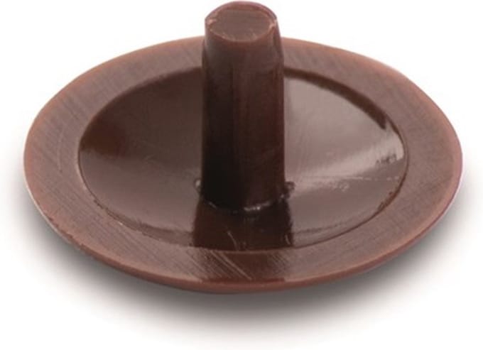 HECO afdekkap 12mm wit