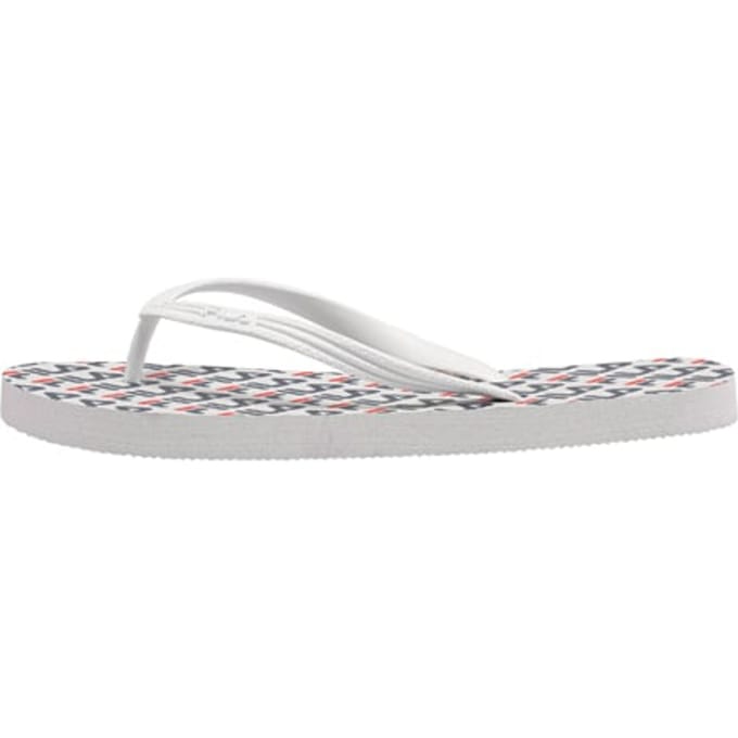 FILA Troy Logo Slipper Wmn White Taglia: 41 | Infradito Outlet | Donna | Bianco