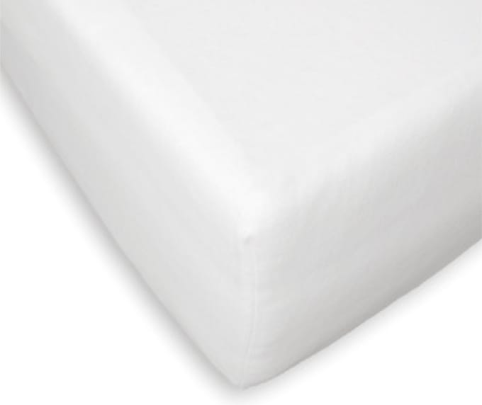 Briljant Home Hoeslaken Jersey 160x200 - Wit