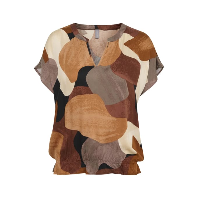 Korte mouwen blouse dames CULTURE Dana