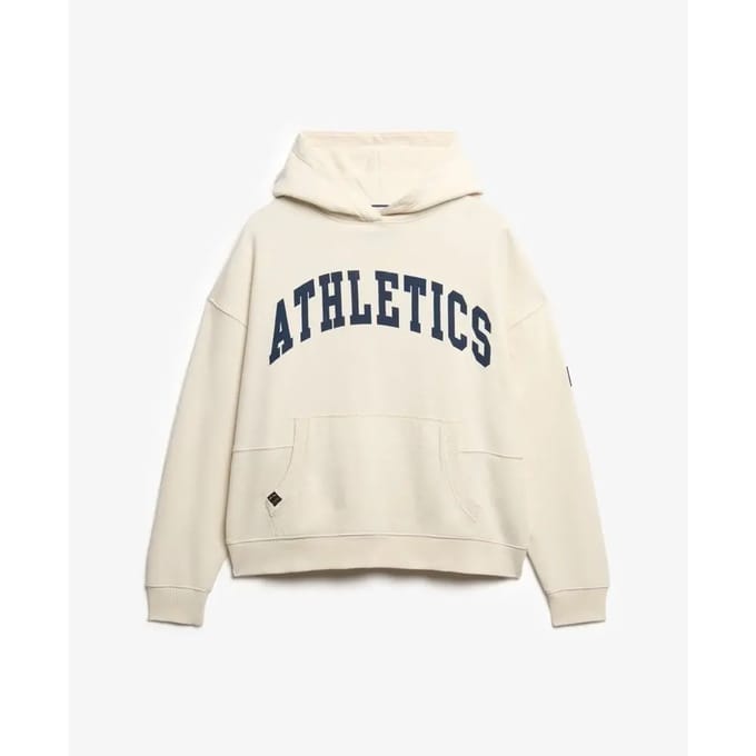 Superdry - Athletic Essentials Hoodie Relaxed Pasvorm - Dames - Hoodies