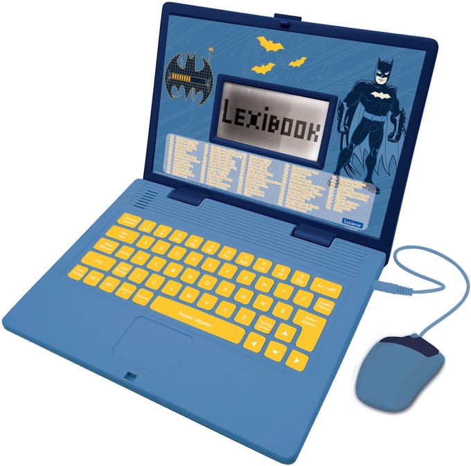 Ordinateur portable éducatif bilingue Batman (FR/EN)