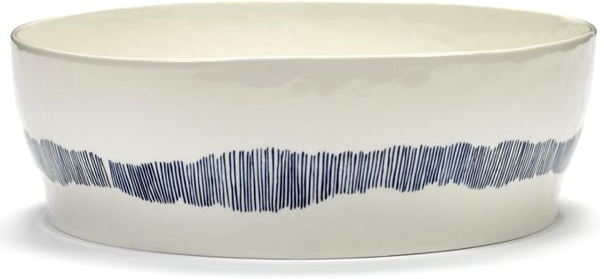 Serax - Ottolenghi Feast - Saladeschaal - Wit/Blauw - 28 Ø