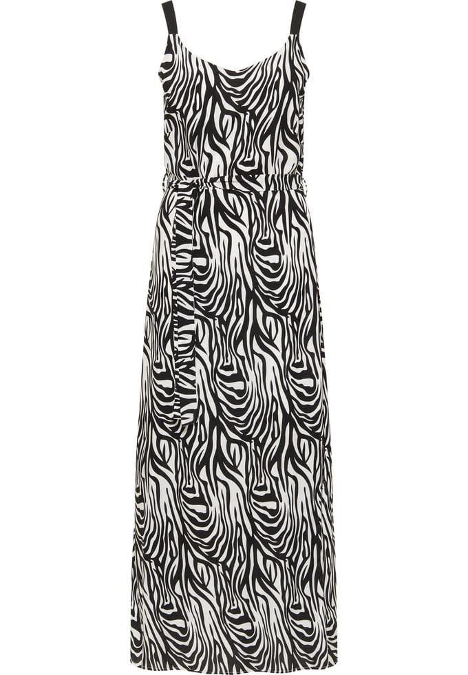 faina Maxi-jurk met zebraprint nelice