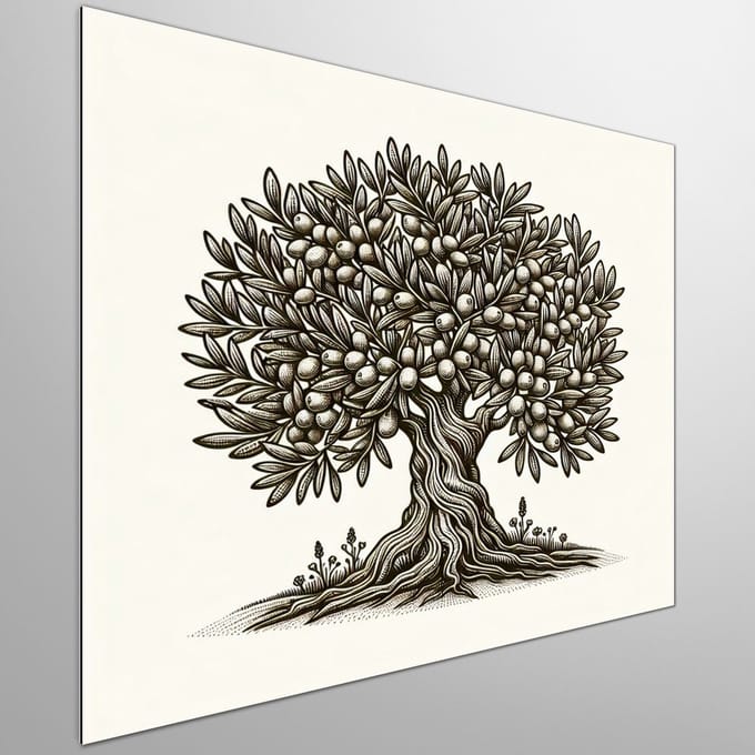 Kunstprint | Wanddecoratie | Dibond | 80 × 80 cm