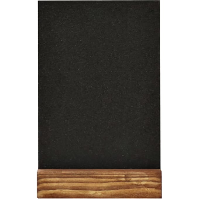 Europel krijtbord staand - tafelmodel – A6 - hout