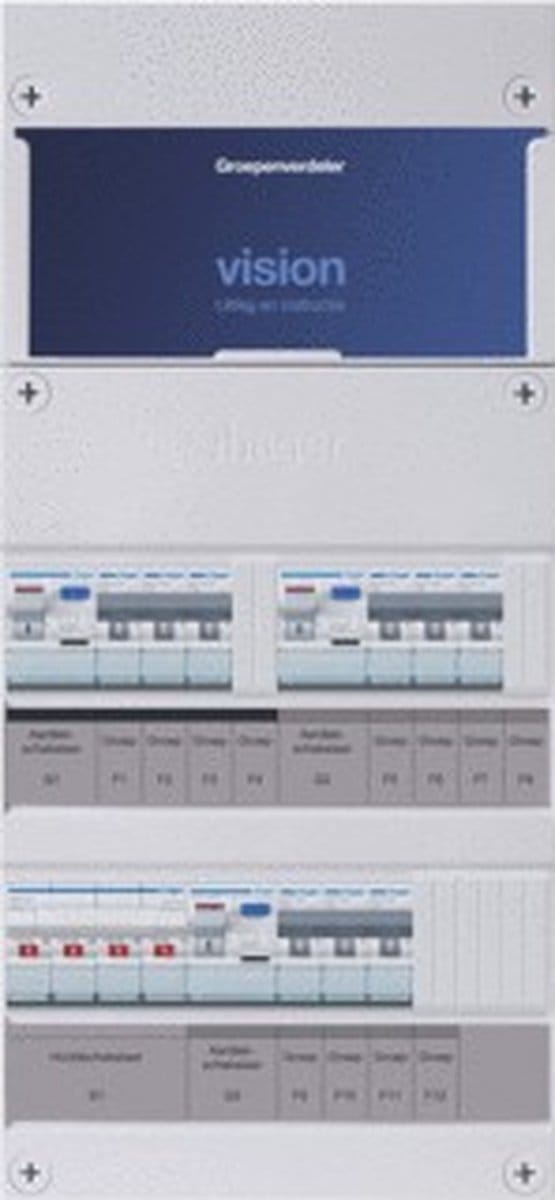 Hager VISION Installatiekast - VKG333L - E2XWX
