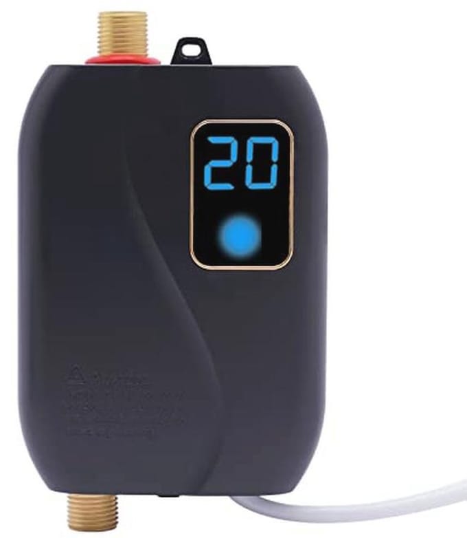 Directe Mini Boiler voor Keuken - Tankloos Elektronisch Warmwater Set met 3500W