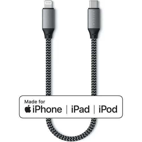 Satechi Type-C to Lightning Cable 25 cm space gray