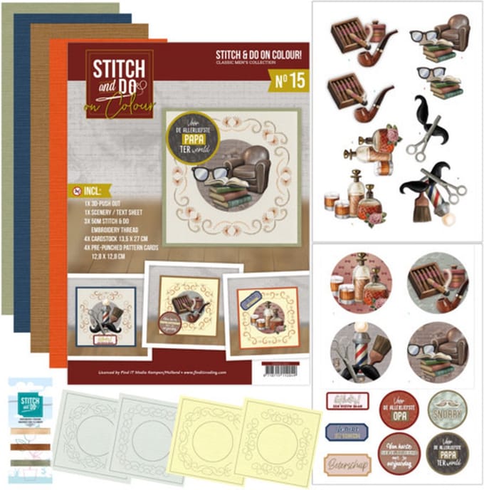 Stitch and Do on Colour 015 Amy Design Classic Men's Collection