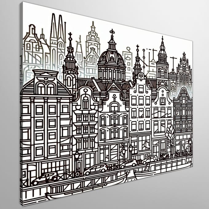 Kunstprint | Wanddecoratie | Canvas | 60 × 60 cm