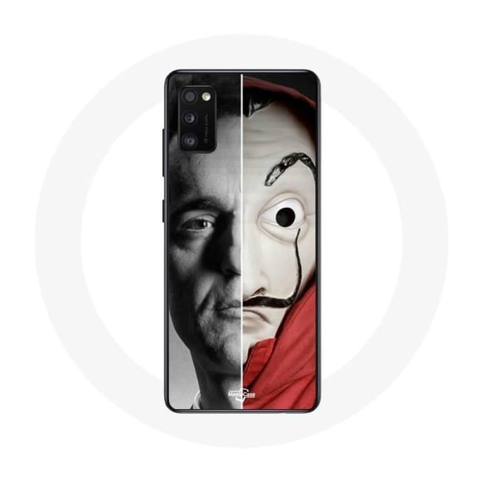 Samsung Galaxy A41 Hoesje La casa de papel Berlin Mask Split