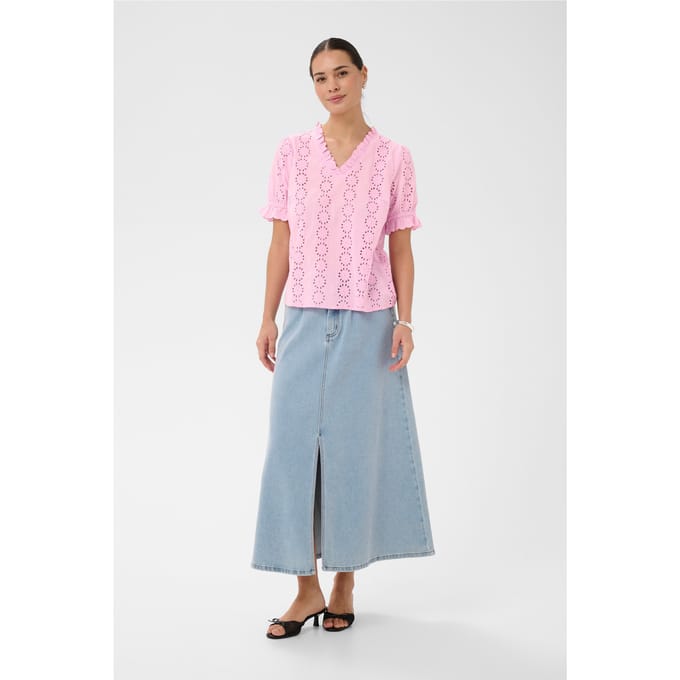 Blouse met korte mouwen KAdona Blouse met korte mouwen Regular fit