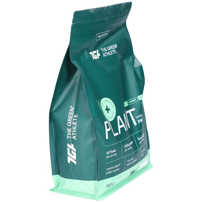 The Green Athlete Plant Protein Natural BIO 900 Poeder