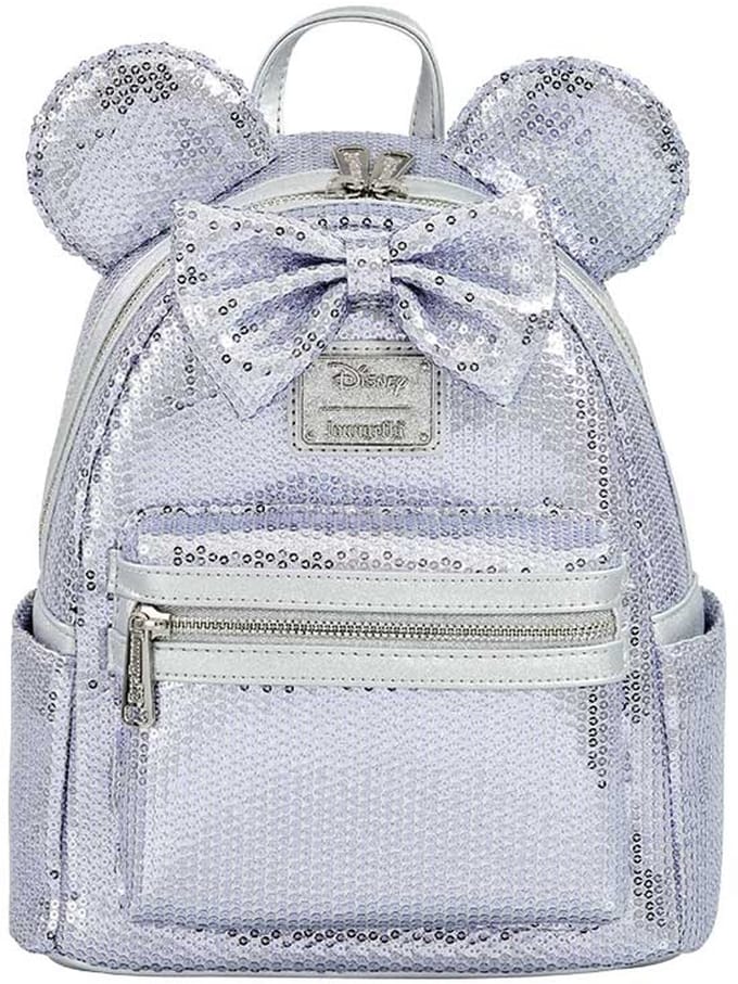 Disney Loungefly Backpack Minnie Silver Ears