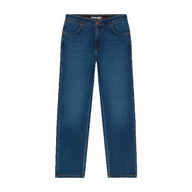 Wrangler Greensboro heren regular straight-fit jeans dandelon summer
