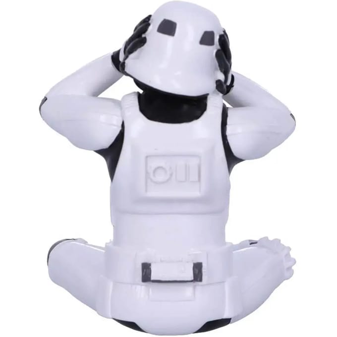 Nemesis Now - Star Wars - Stormtrooper - Hoor Geen Kwaad - Beeld - Wit - 10cm