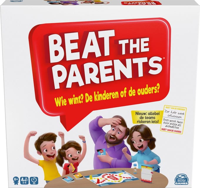 Beat the Parents - Klassiek triviaspel voor het hele gezin - Nederlandse versie
