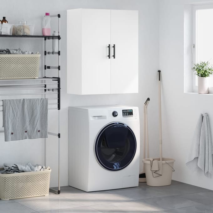 vidaXL - Bovenkast - 69,5x34x90 - cm - wit