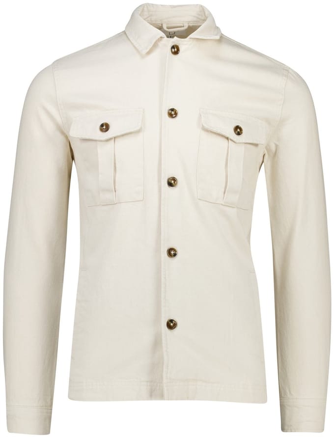 Born With Appetite Overshirt creme