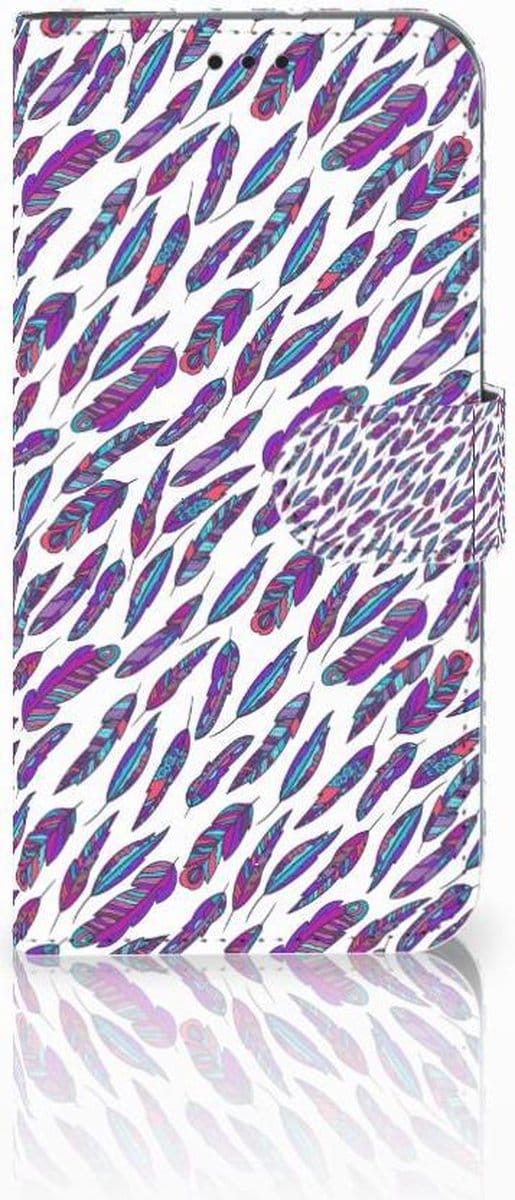 Motorola Moto G7 | G7 Plus Telefoon Hoesje Feathers Color