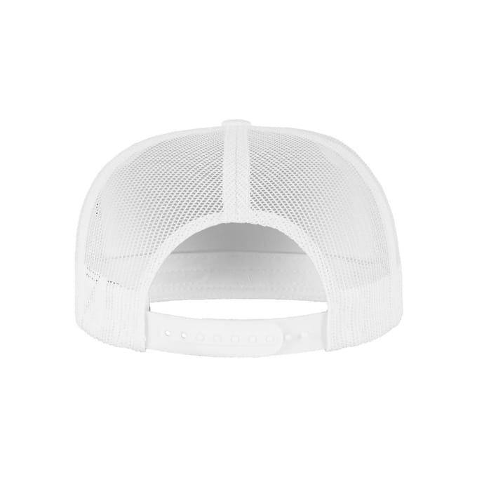 Flexfit Unisex Retro Trucker Cap voor volwassenen (Wit)