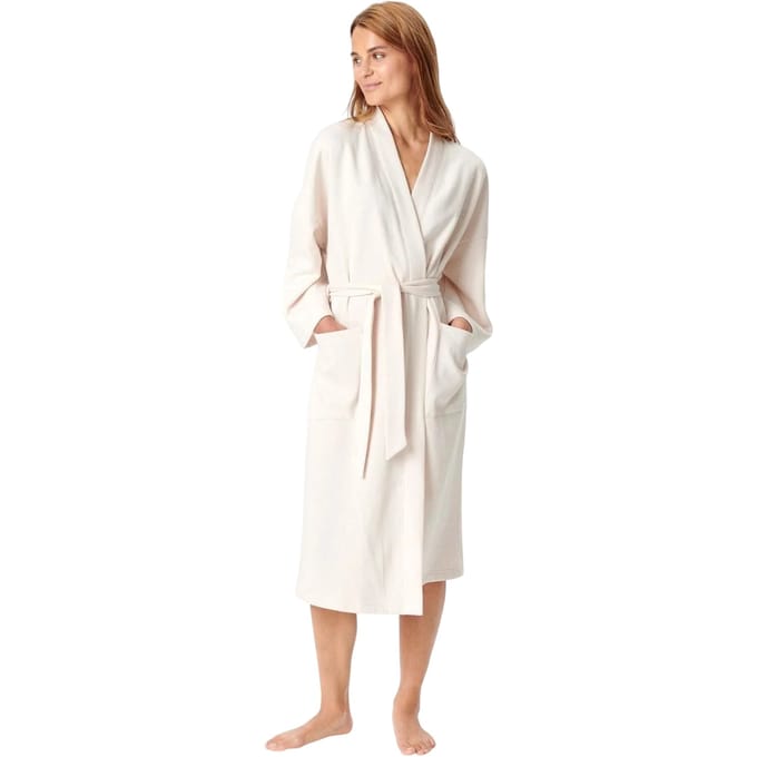 Boss Dames/Dames Effen Kimono Mouw Toga (Kristalgrijs)