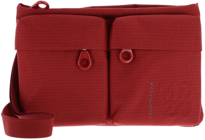 MANDARINA DUCK schoudertas MD20 Crossover Bag Cherry Tomato rood