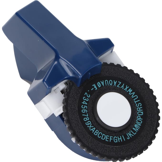Reliëf Labelmaker Slijtvast Corrosiebestendig Waterdicht Sterke Kleefkracht Duabel Label gray