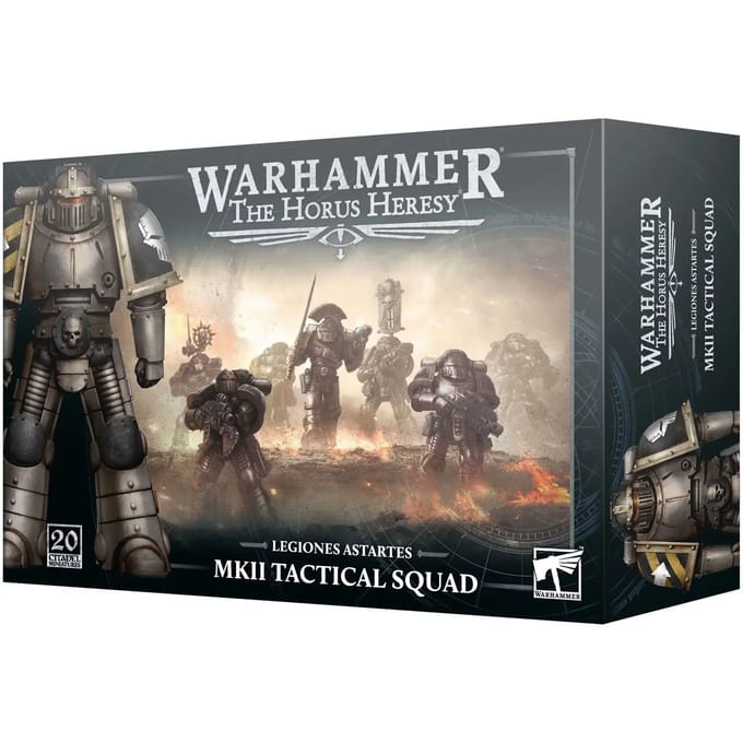 Beeldje Games Workshop Warhammer 30k - Legiones Astartes : MK-II Tactical Squad
