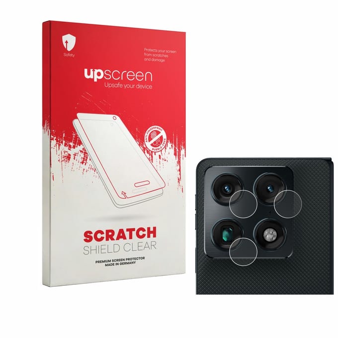 upscreen - Screenprotector voor Motorola Razr Fold (ALLEEN Camera Lens) - Folie Beschermfolie transparant
