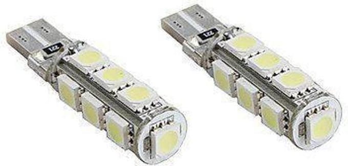T10 CANBUS 13 SMD 5W5 CANBUS (OBC Error Free) LED lamp