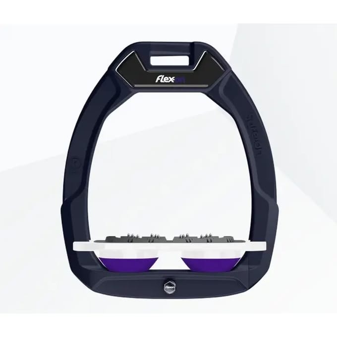 Veiligheidseisen voor het rijden Plat Ultra Grip Marine/Wit/Paarse Flex-On Safe-On