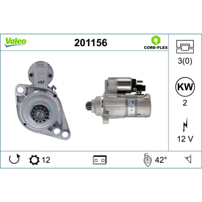 Starter VALEO 201156