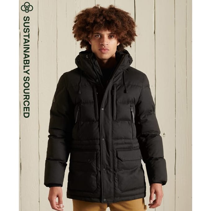 Superdry - Maat XL -  Microfibe Expedition Parka Jas Mannen