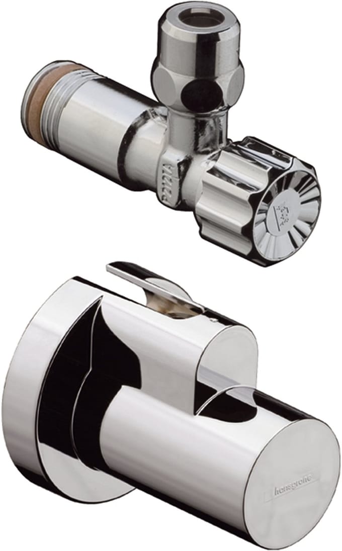 Hansgrohe hoekstopkraan met G 3/8 aansluiting, 13954820