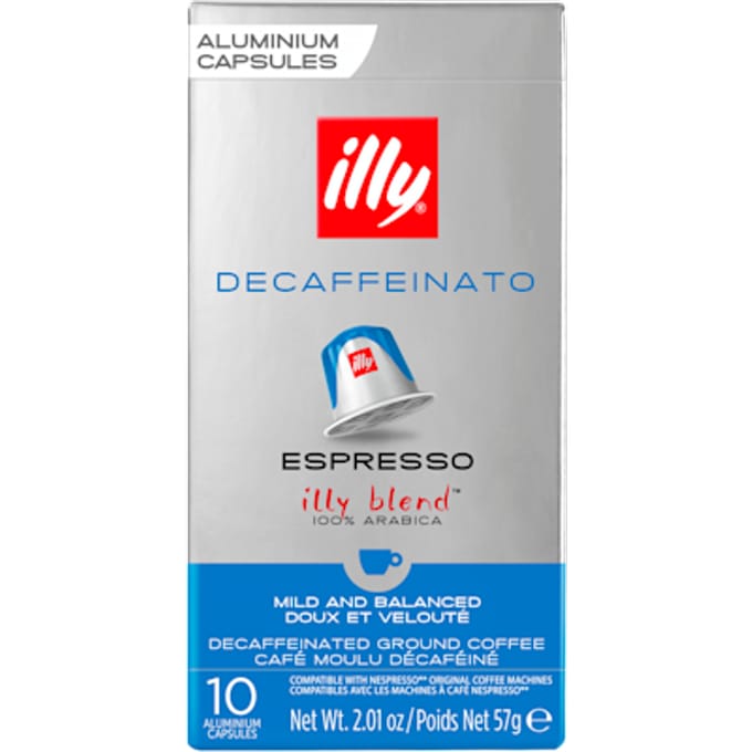 illy lly Nespresso ground Decaf capsules - 10 pcs
