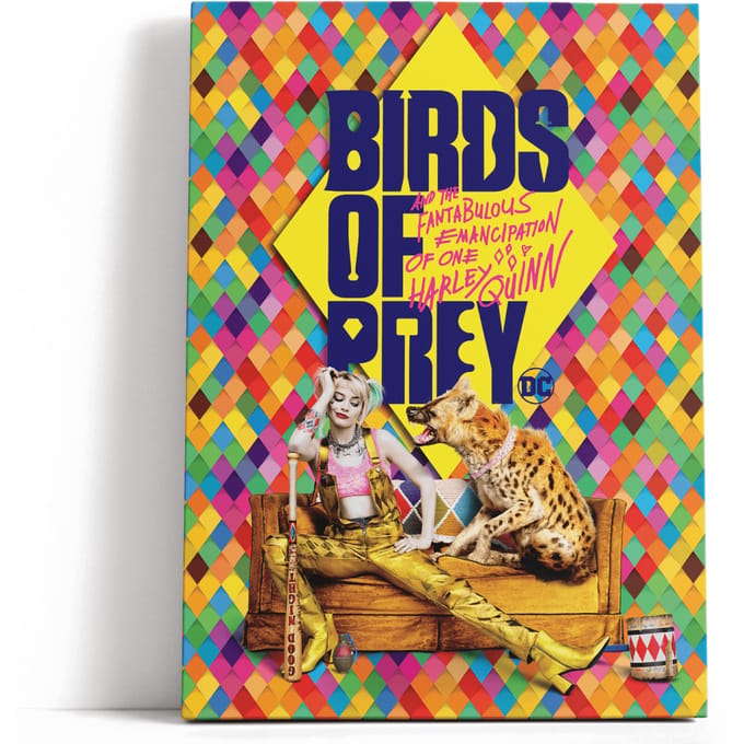 Decorsome x Birds Of Prey Diamond Rectangular Canvas - 20x30 inch