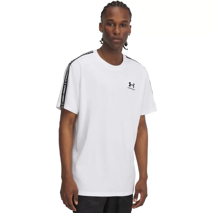 Regular fit T-shirt met logostitching Model 'Icon'