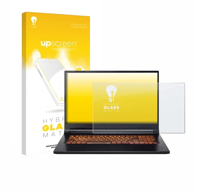 upscreen - Screenprotector voor Acer Nitro V 17 AI - Folie Beschermfolie Beschermglas matte
