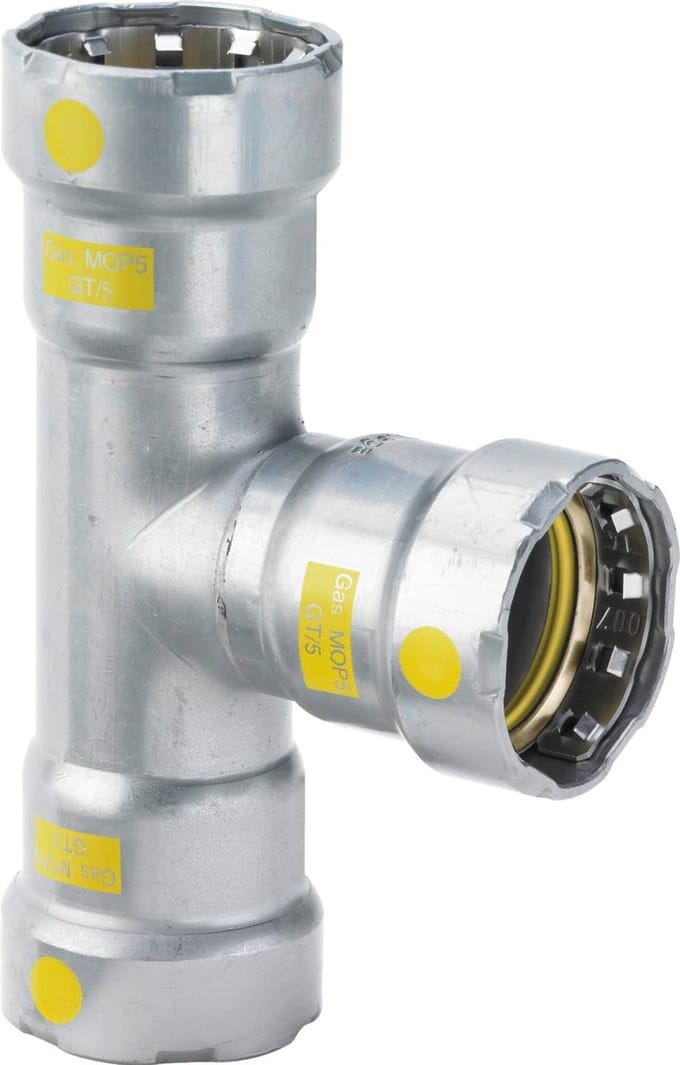 Viega mega g t-stuk 11/2