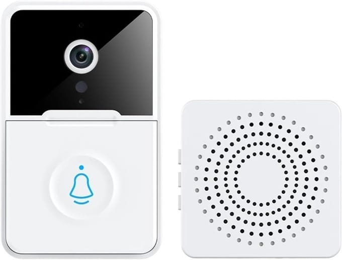 Slimme Deurbel Camera - Video Intercom - Woonomgeving Beveiligen - IR Nachtzicht - 2 sets