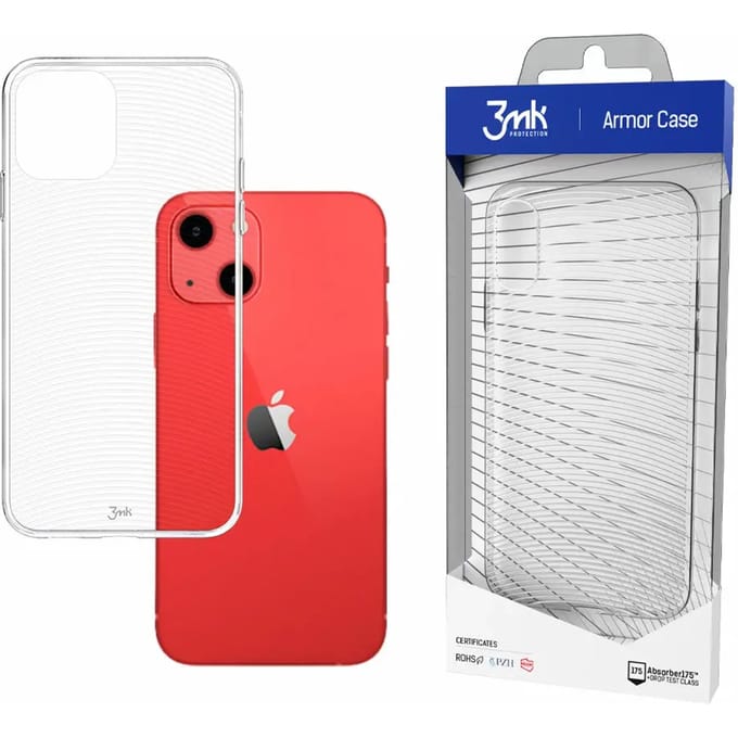 3mk - iPhone 13 - Armor Case - Stevige Hoes voor Optimale Bescherming - Transparant