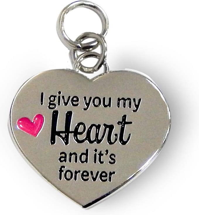 Bedeltje - I give you my heart - Charms for you