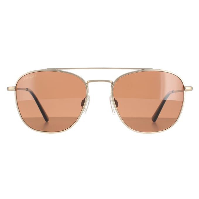 Serengeti Carroll SS542004 Zonnebril - Unisex - Goud