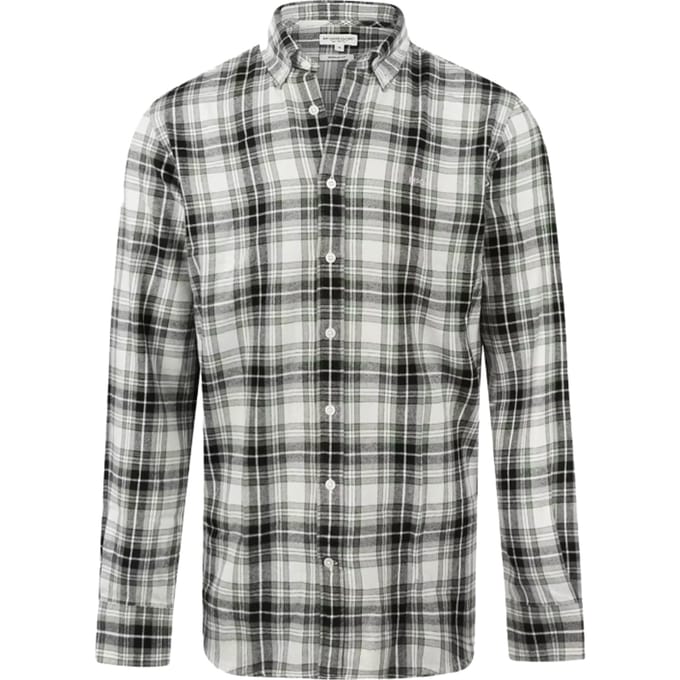 McGregor Flanellen Overhemd Winter Sage Geruit Groen/Grijs/Wit - XL