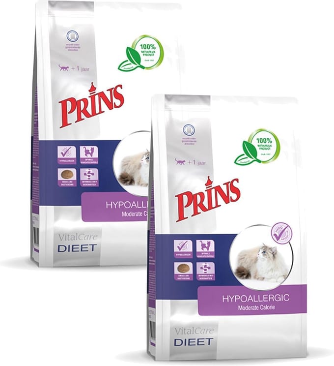 Prins Vitalcare Dieet Hypo - Kattenvoer - 2 x 1.5 kg